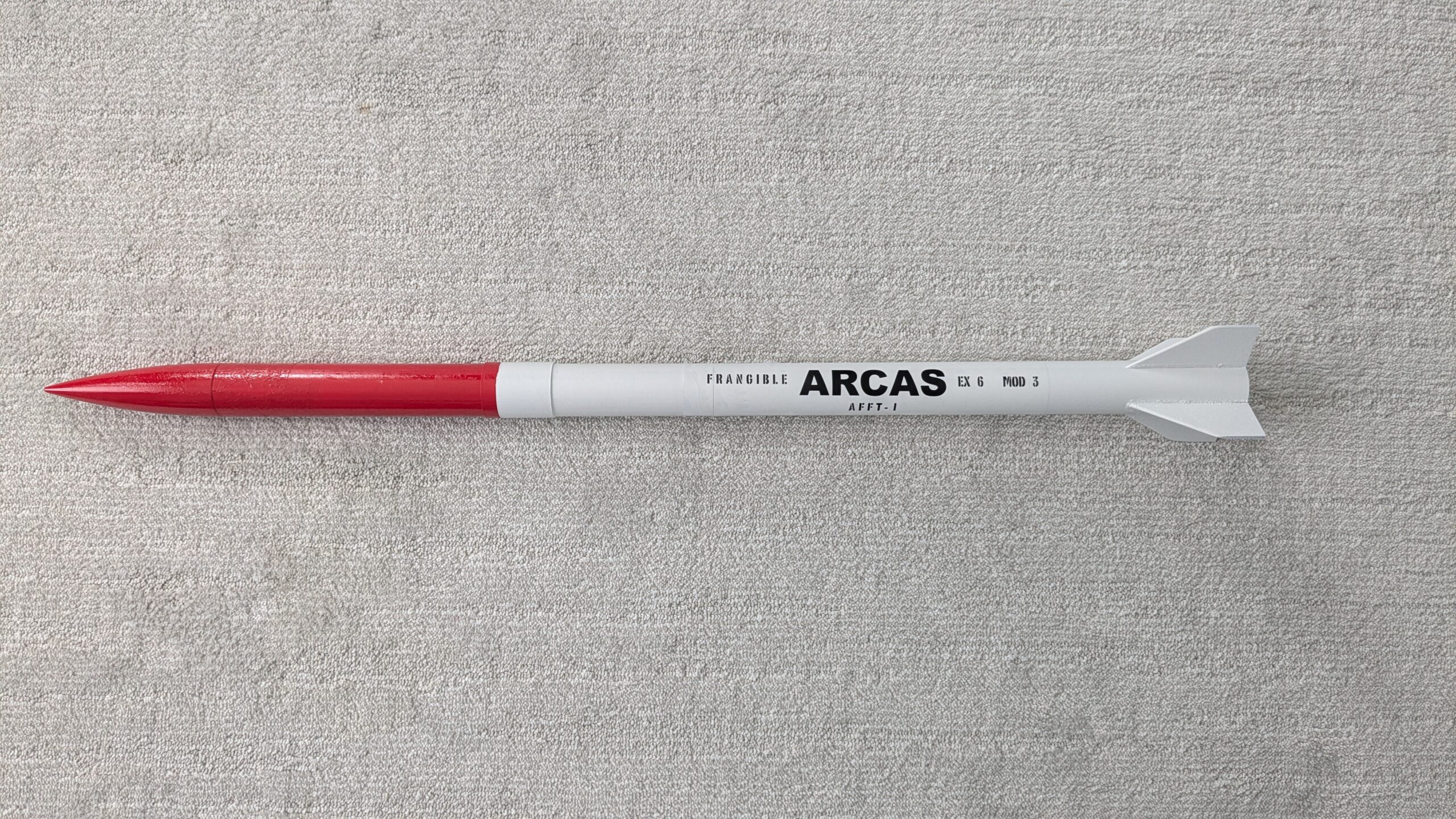 New Model Rocket Build – "Frangible Arcas" (Rocketarium)