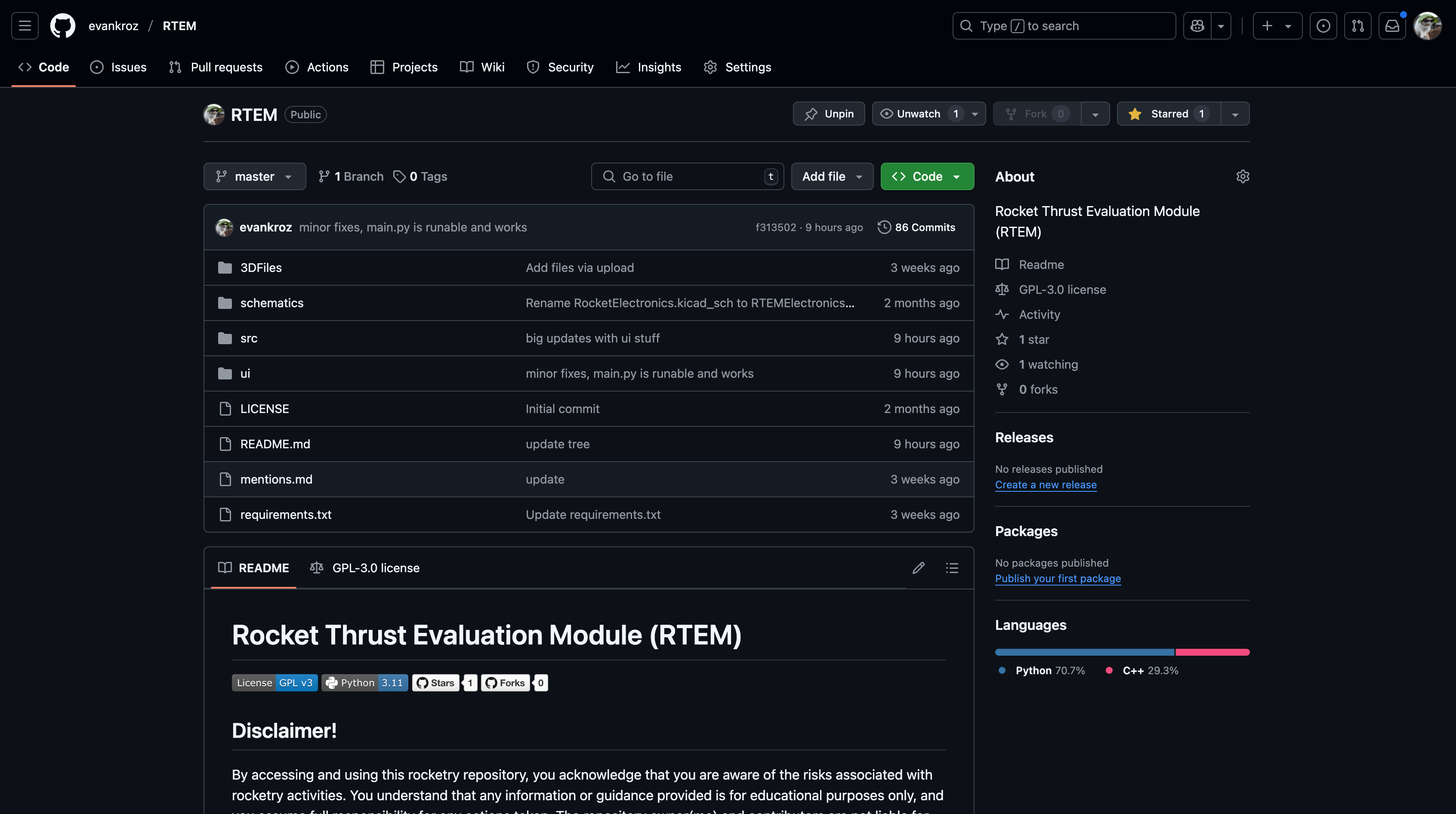 Another Addition to the RTEM Repository and Weekly Updates.